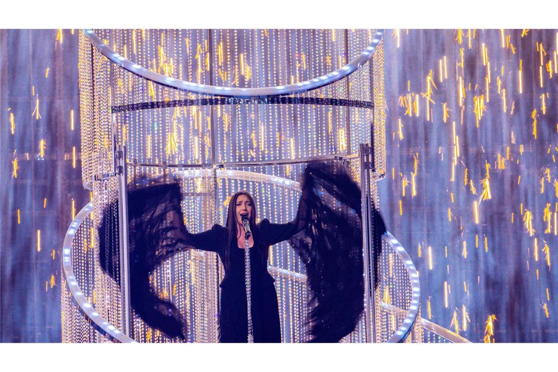 Kontroversen, Klänge, Klicks: zum Mitreden beim ESC Sing über Trauer und Hoffnung: Yuval Raphael, die Vertreterin Israels.