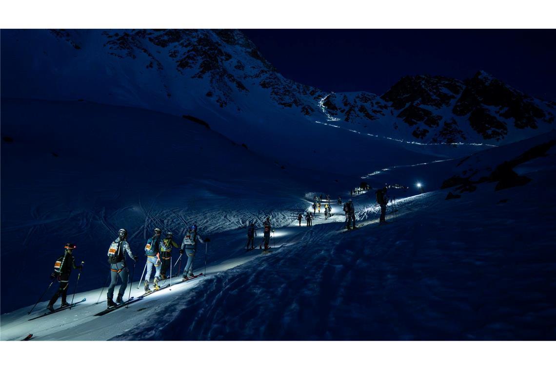 Skitourenrennen von Zermatt nach Verbier