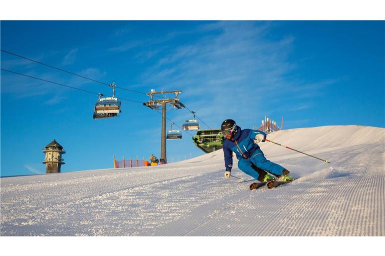Skivergnügen innerhalb der Landesgrenzen.