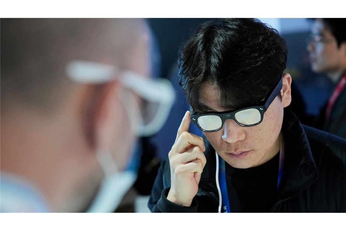 Smarte Brillen waren auf der CES sehr populär.