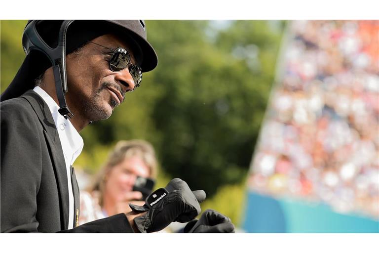 Snoop Dogg begeisterte die Fans mit seinen Auftritten in Paris.