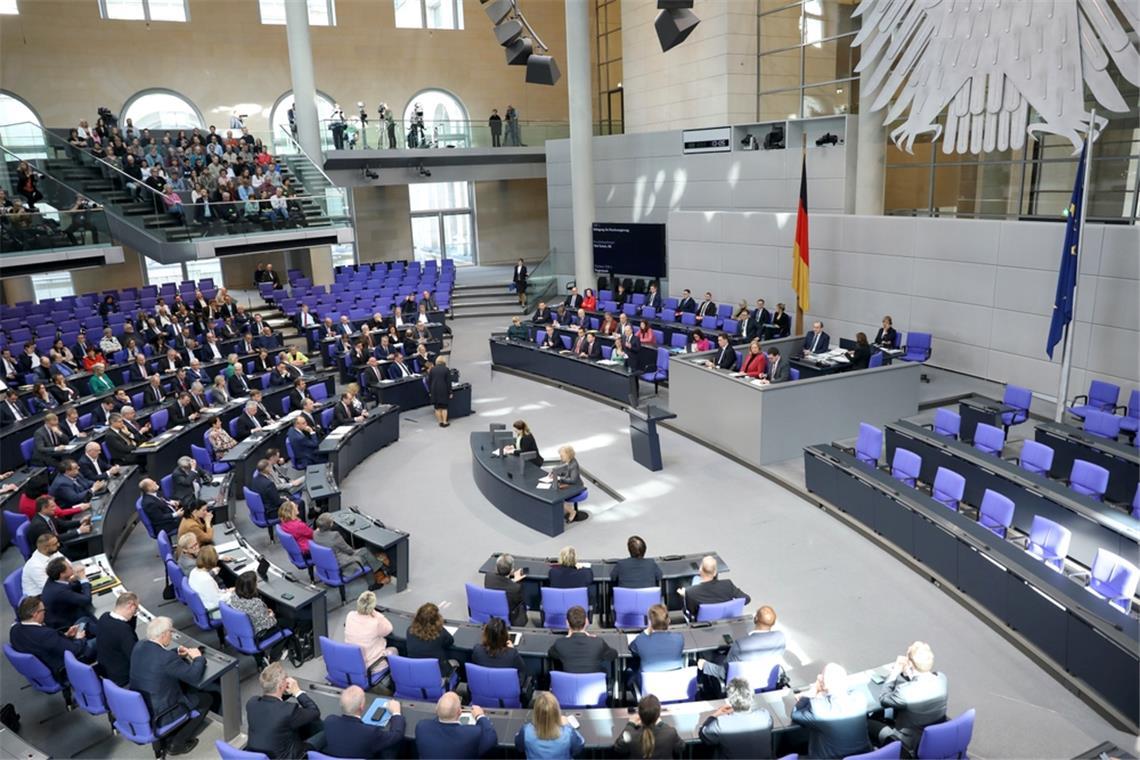 CDU/CSU verliert, AfD und Grüne legen zu