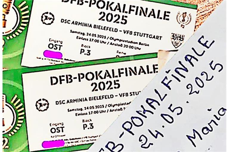 So sehen die betrügerischen Tickets aus, die im Netz angeboten wurden. So sehen die betrügerischen Tickets aus, die im Netz angeboten wurden.