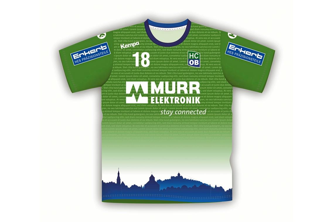 HCOB legt ein Sondertrikot auf So sieht das neue HCOB-Trikot aus. Foto: A. Hornauer