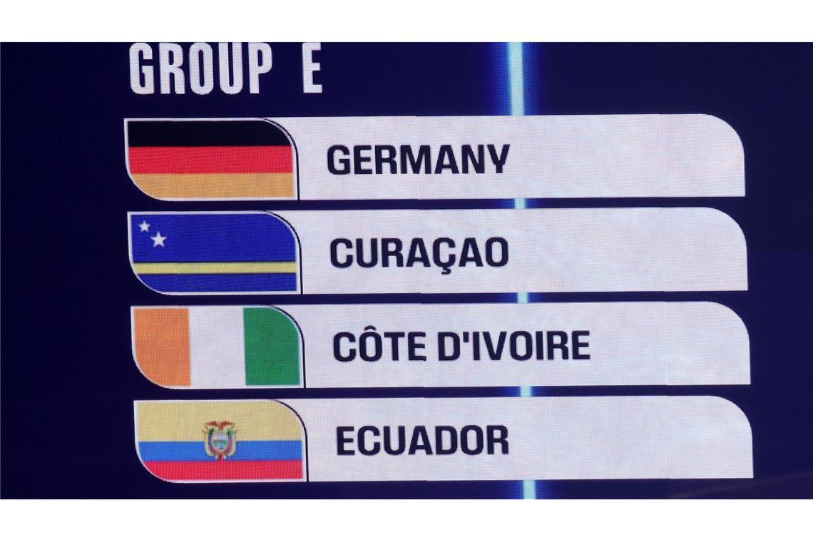 So sieht die deutsche WM-Gruppe aus.