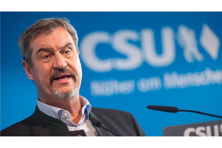 Söder fordert Leistungskürzungen beim Bürgergeld. (Archivbild)