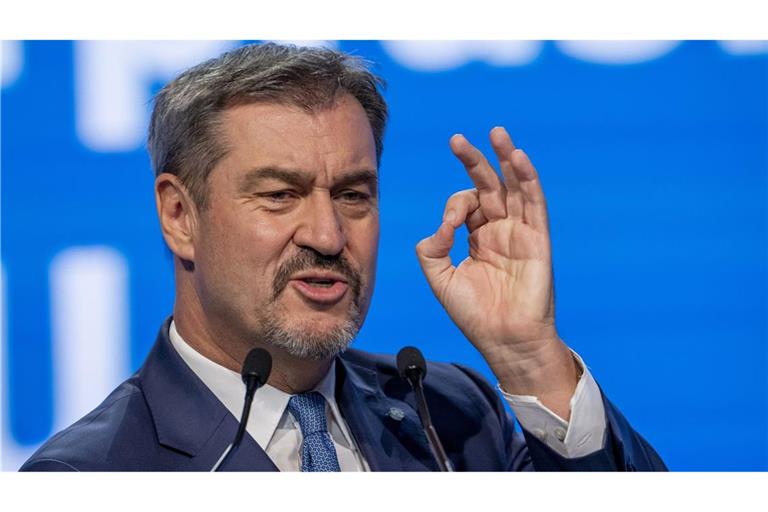 Söder warnte davor, welche Folgen ein Bruch der Koalition mit der SPD wegen des Rentenstreits haben könne (Archivbild).
