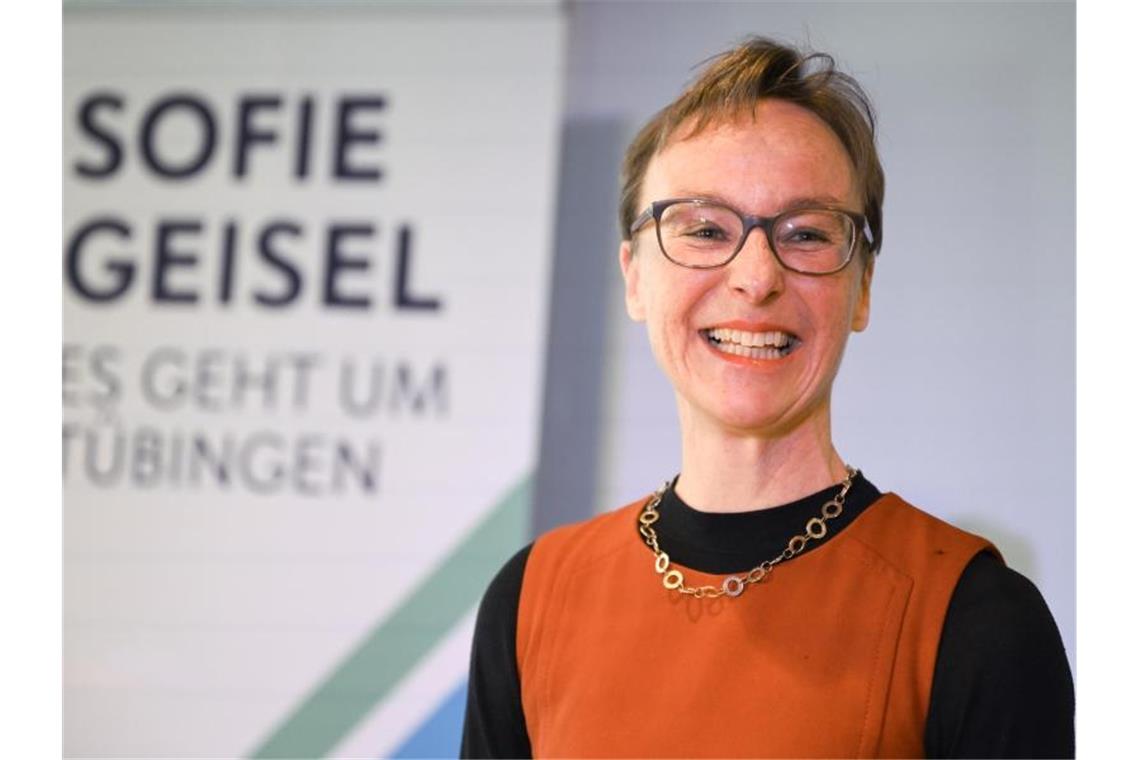 SPD will Kandidatin gegen Palmer nominieren Sofie Geisel, die Kandidatin der SPD für die Wahl zur Oberbürgermeisterin in Tübingen. Foto: Bernd Weißbrod/dpa