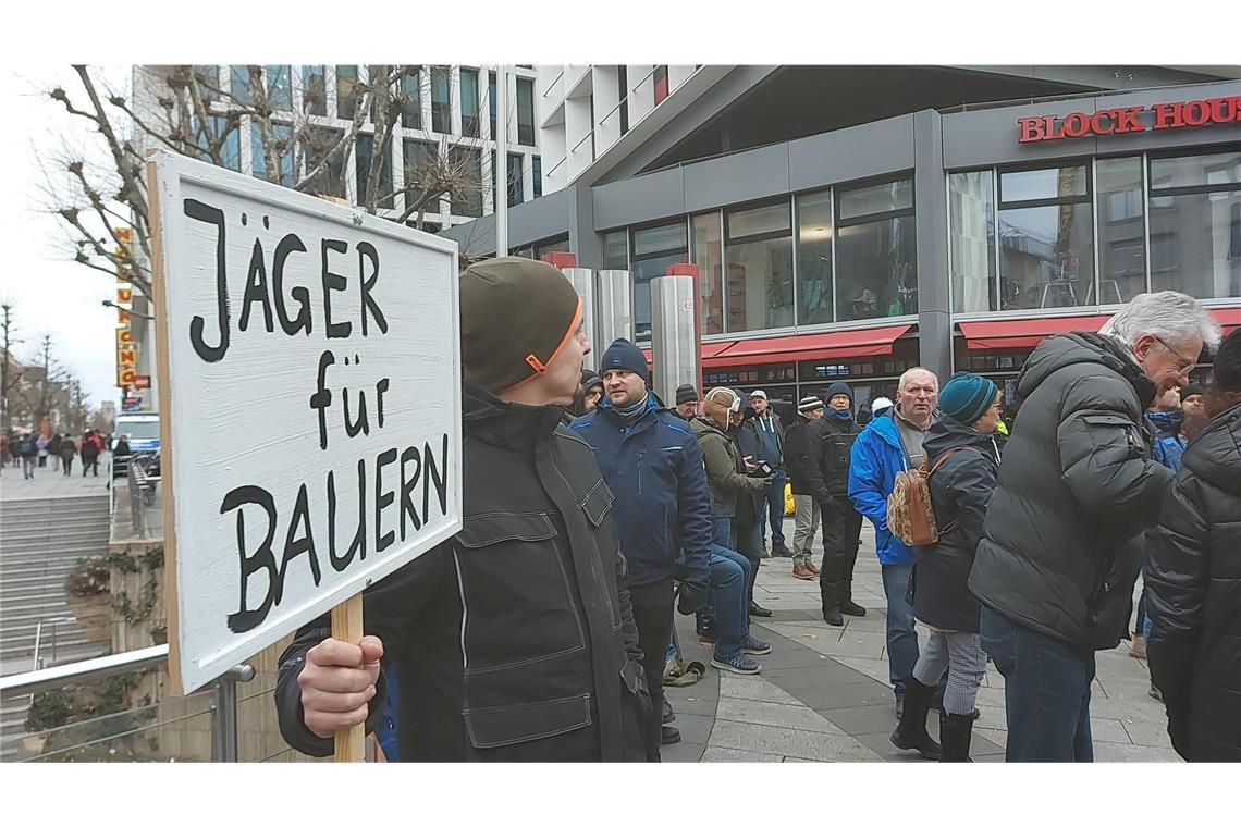 Solidaritätserklärung in Stuttgart