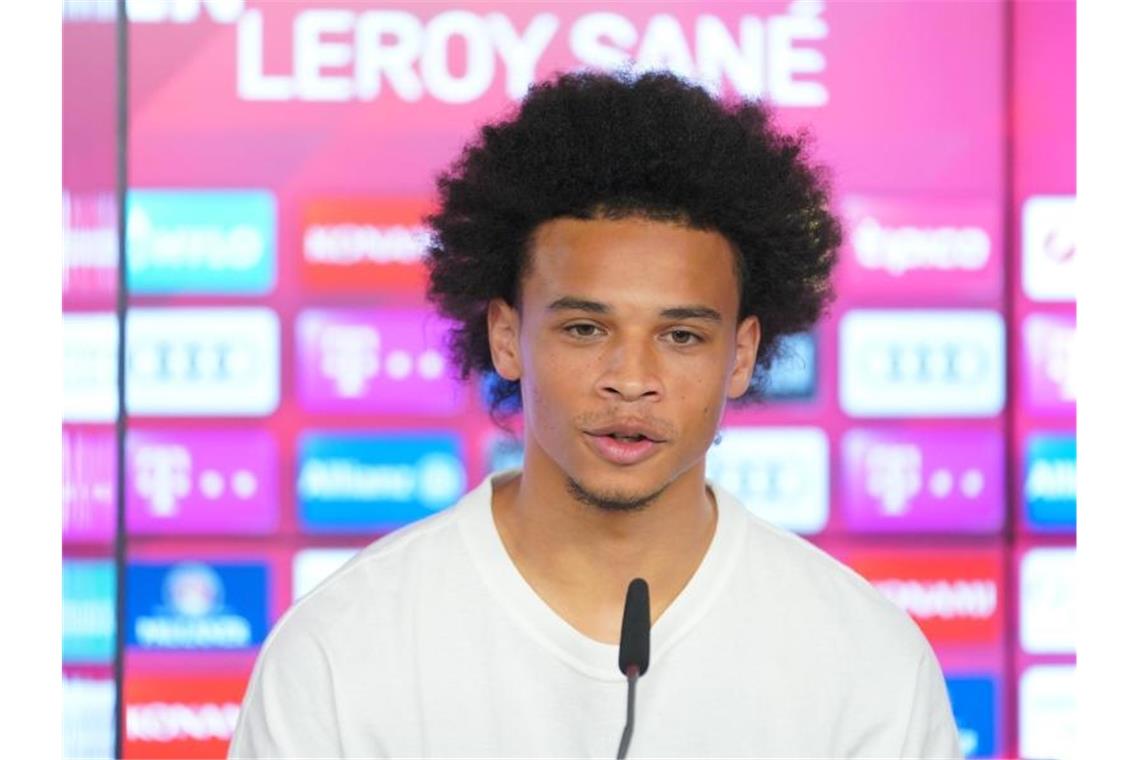 Soll beim FC Bayern den Unterschied machen: Leroy Sané. Foto: -/FC Bayern München AG/dpa