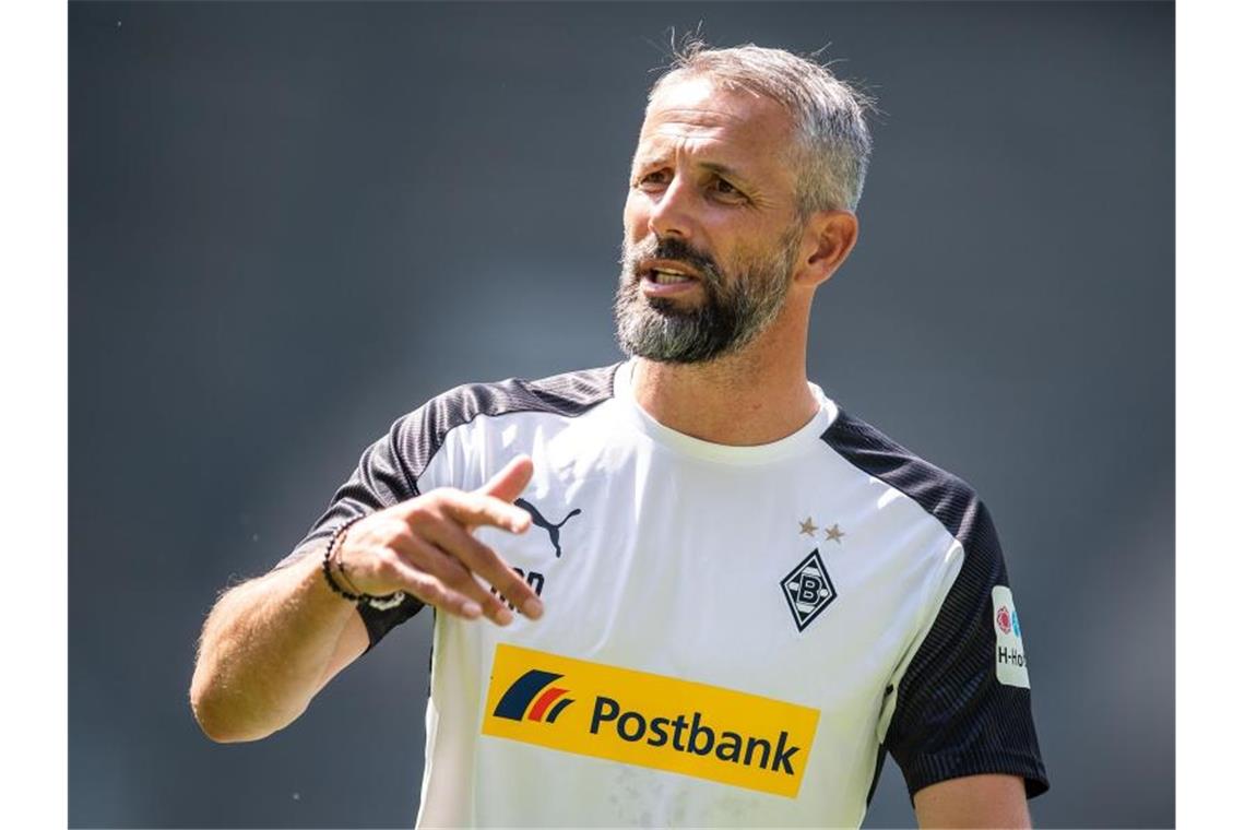 Soll Borussia Mönchengladbach zu mehr Schlagkraft verhelfen: Trainer Marco Rose. Foto: Marius Becker