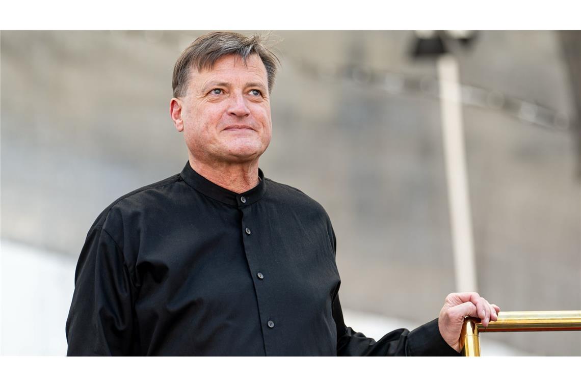 Bayreuth schaut schon aufs Jubiläumsjahr 2026 Soll den Jubiläums-"Ring" leiten: Dirigent Christian Thielemann. (Archivbild)