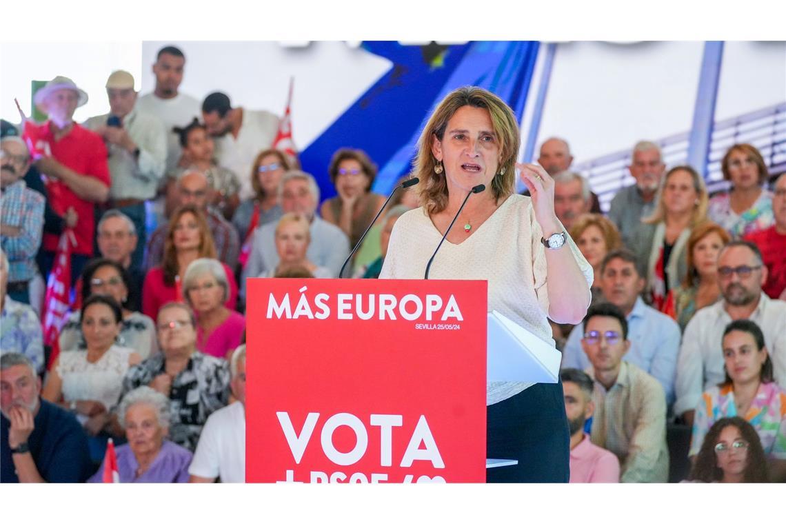 Soll die Wettbewerbsfähigkeit der Wirtschaft stärken: die Spanierin Teresa Ribera. (Archivbild)