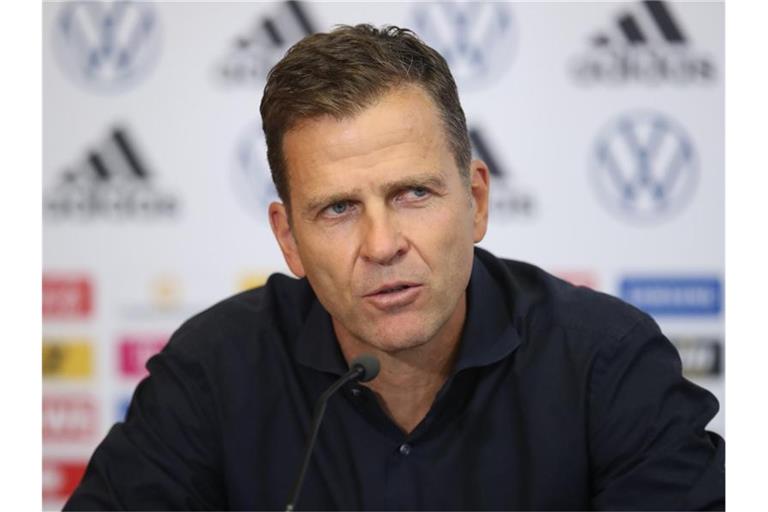 Soll eine Analyse der Krise des DFB-Teams präsentieren: Oliver Bierhoff. Foto: Alex Grimm/Getty Images Europe/DFB/dpa