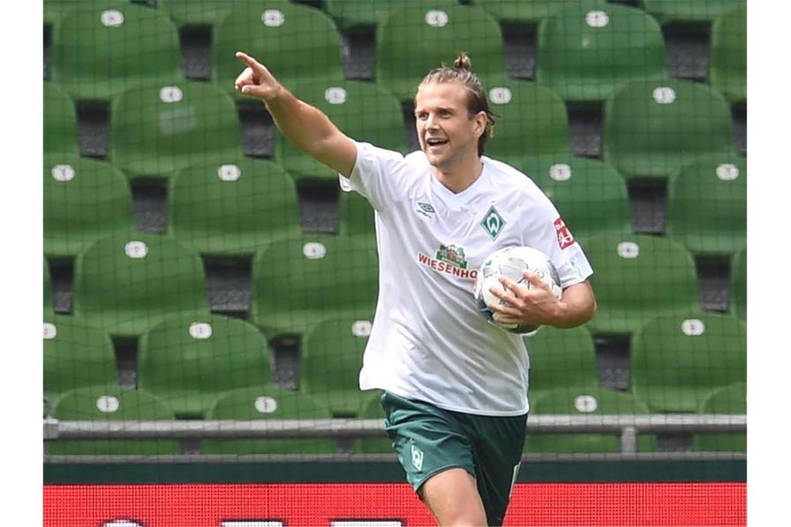 Werder mit Bargfrede und Füllkrug gegen Heidenheim Soll für Werder die Tore schießen: Niclas Füllkrug. Foto: Carmen Jaspersen/dpa