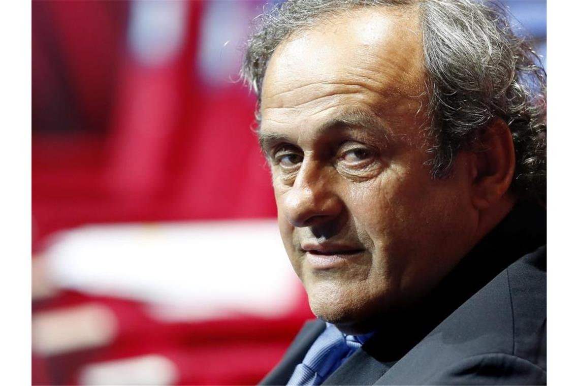 Soll in Polizeigewahrsam genommen worden sein: Michel Platini. Foto: Sebastien Nogier/EPA File