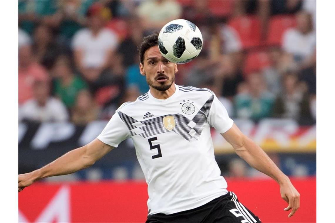 Berichte: Löw holt neben Müller auch Hummels zurück Soll laut Medienberichten in die Nationalmannschaft zurückkehren: Mats Hummels. Foto: Federico Gambarini/dpa