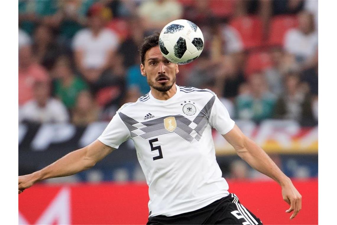 Soll laut Medienberichten in die Nationalmannschaft zurückkehren: Mats Hummels. Foto: Federico Gambarini/dpa