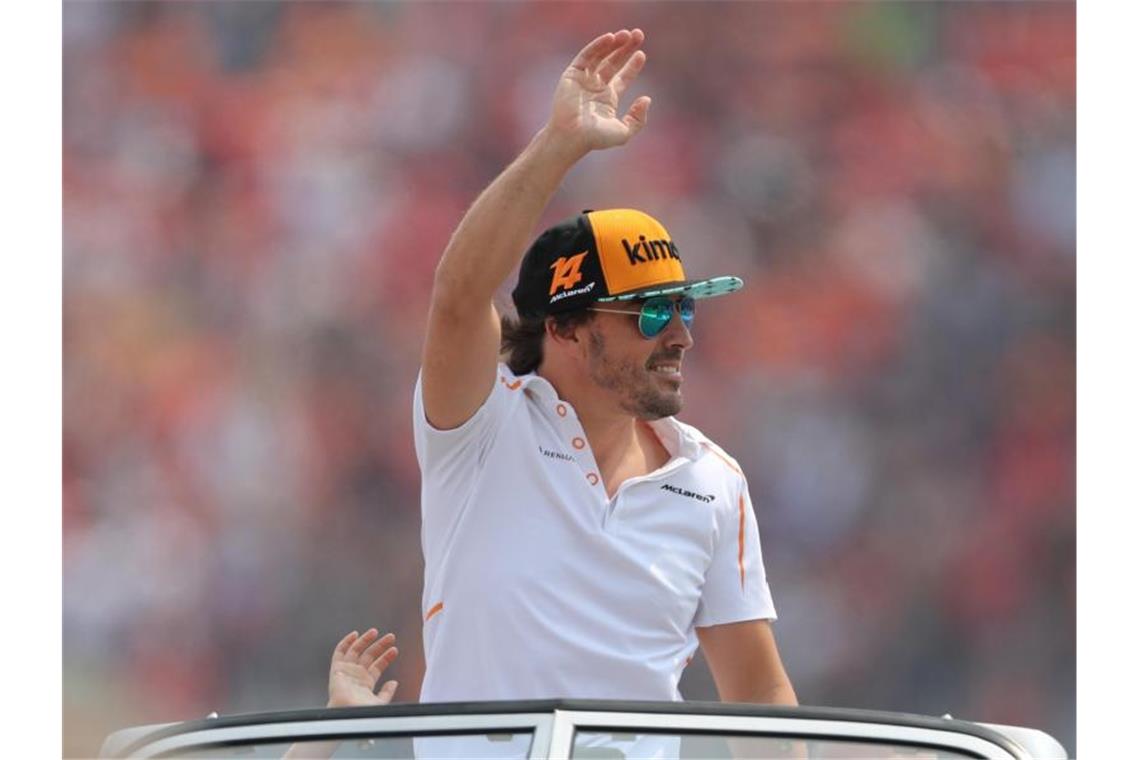 Soll nach Medienberichten 2021 wieder in der Formel 1 für Renault fahren: Fernando Alonso. Foto: Jan Woitas/dpa-Zentralbild/dpa