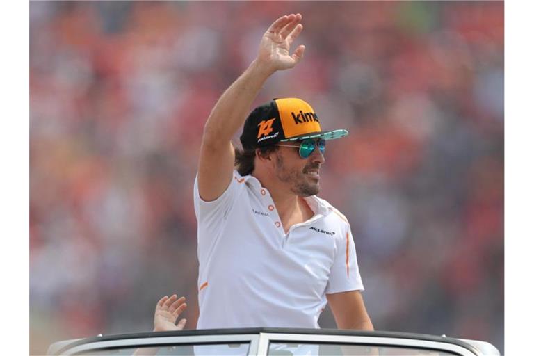 Soll nach Medienberichten 2021 wieder in der Formel 1 für Renault fahren: Fernando Alonso. Foto: Jan Woitas/dpa-Zentralbild/dpa