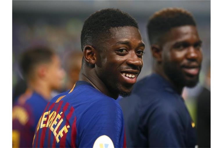 Soll oben auf der Wunschliste des FC Bayern München stehen: Ousmane Dembélé. Foto: Mosa'ab Elshamy/AP