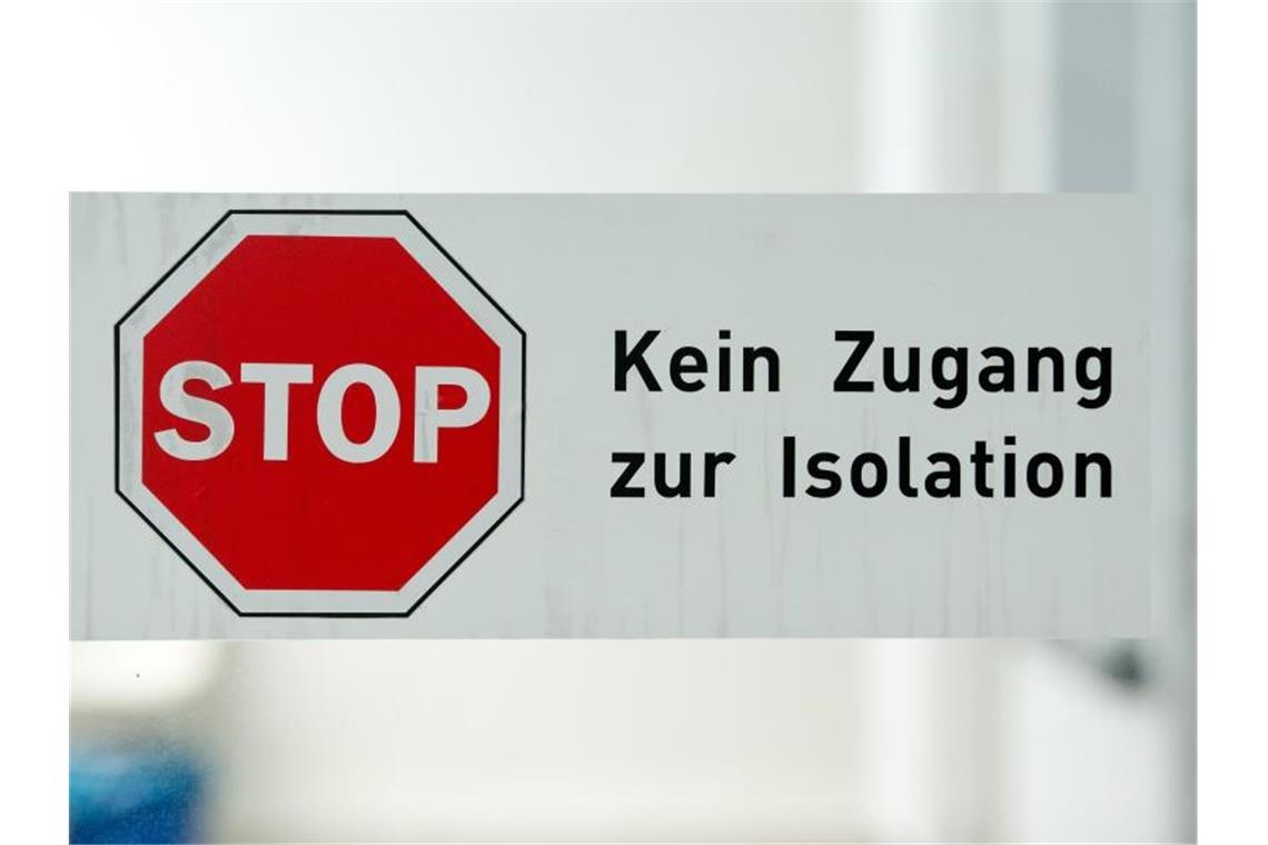 Coronavirus breitet sich in Deutschland aus Sonderisolierstation im Klinikum Schwabing: Hier waren die ersten Coronavirus-Patienten in Bayern behandelt worden. Foto: Sven Hoppe/dpa