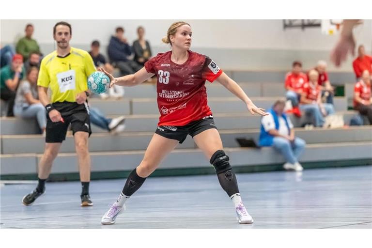Sonja Christel gelangen gegen TSG Friesenheim vier Treffer.