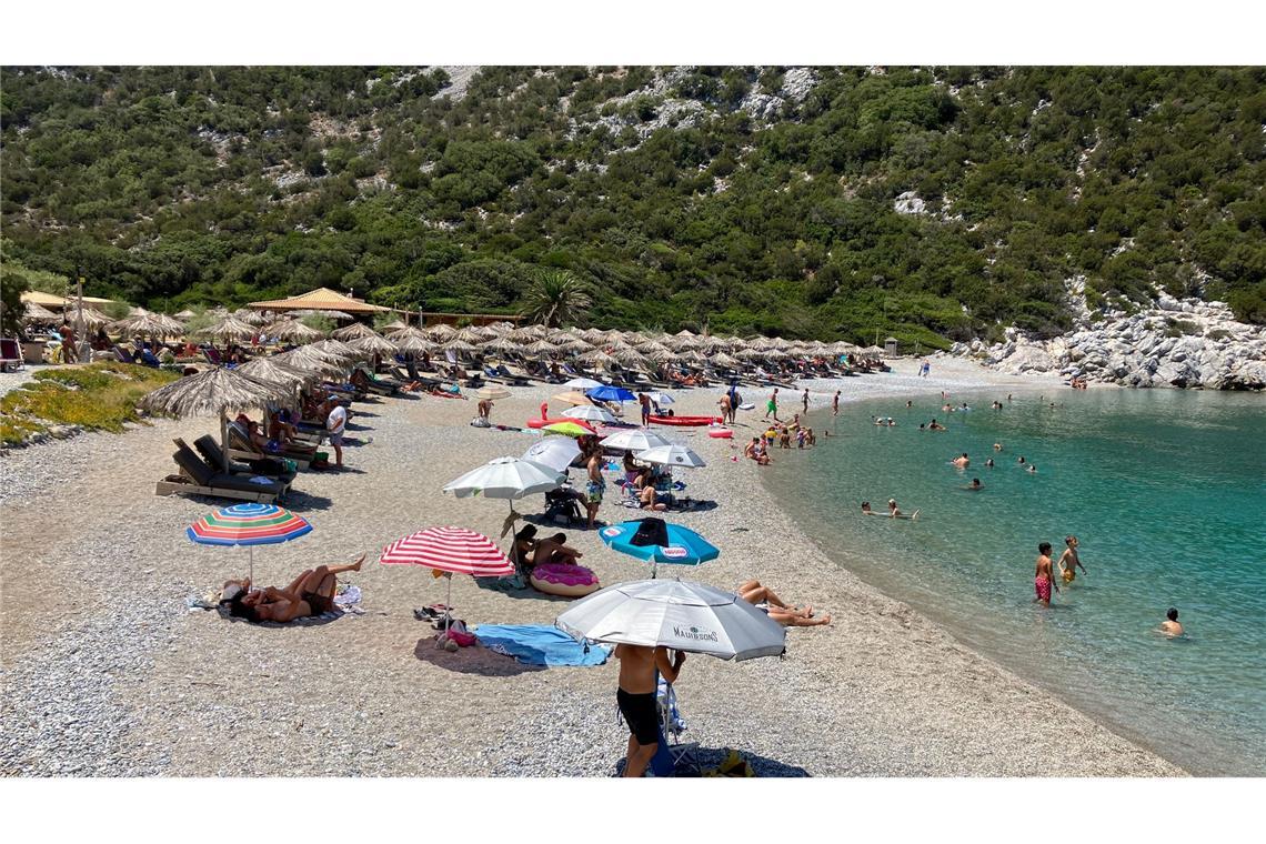 Deutsche Urlauber auf Platz eins in Griechenland Sonne und Meer satt: Deutsche führe Liste der Griechenland-Besucher an