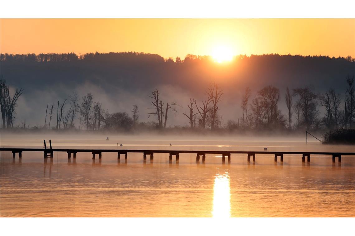 Sonnenaufgang in Bayern