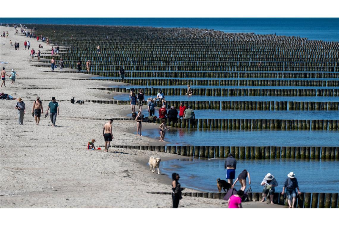 Sonniges Ostsee-Wetter