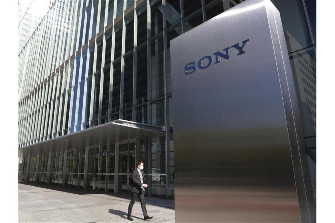 Sony's Umsatz stieg 2020/21 um 9,0 Prozent auf rund 68 Milliarden Euro. Foto: Koji Sasahara/AP/dpa