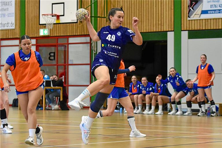 Sophie Knodel ist neben Maren Haberl die Toptorschützin der Liga. Fotos: Tobias Sellmaier