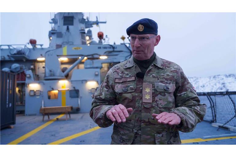 Søren Andersen ist Chef des Arktischen Kommandos.