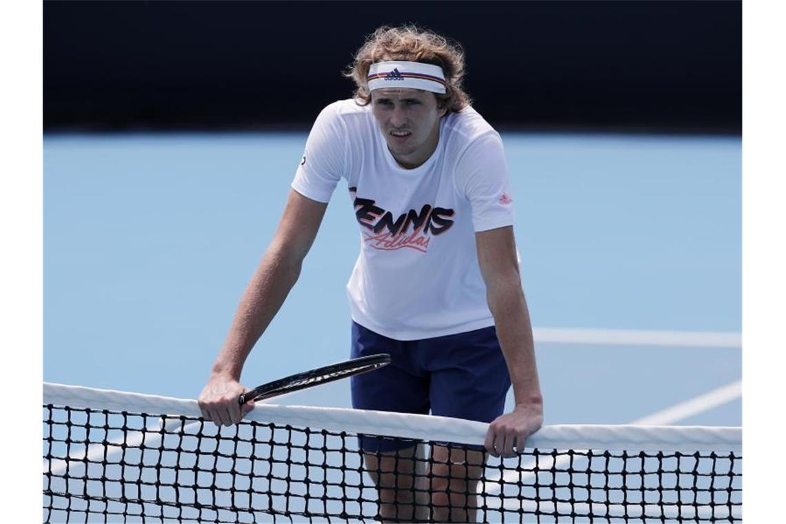 Tennis-Organisator setzt Zverev unter Druck Sorgte zuletzt mit einem Party-Video für Aufsehen: Alexander Zverev. Foto: Andy Wong/AP/dpa
