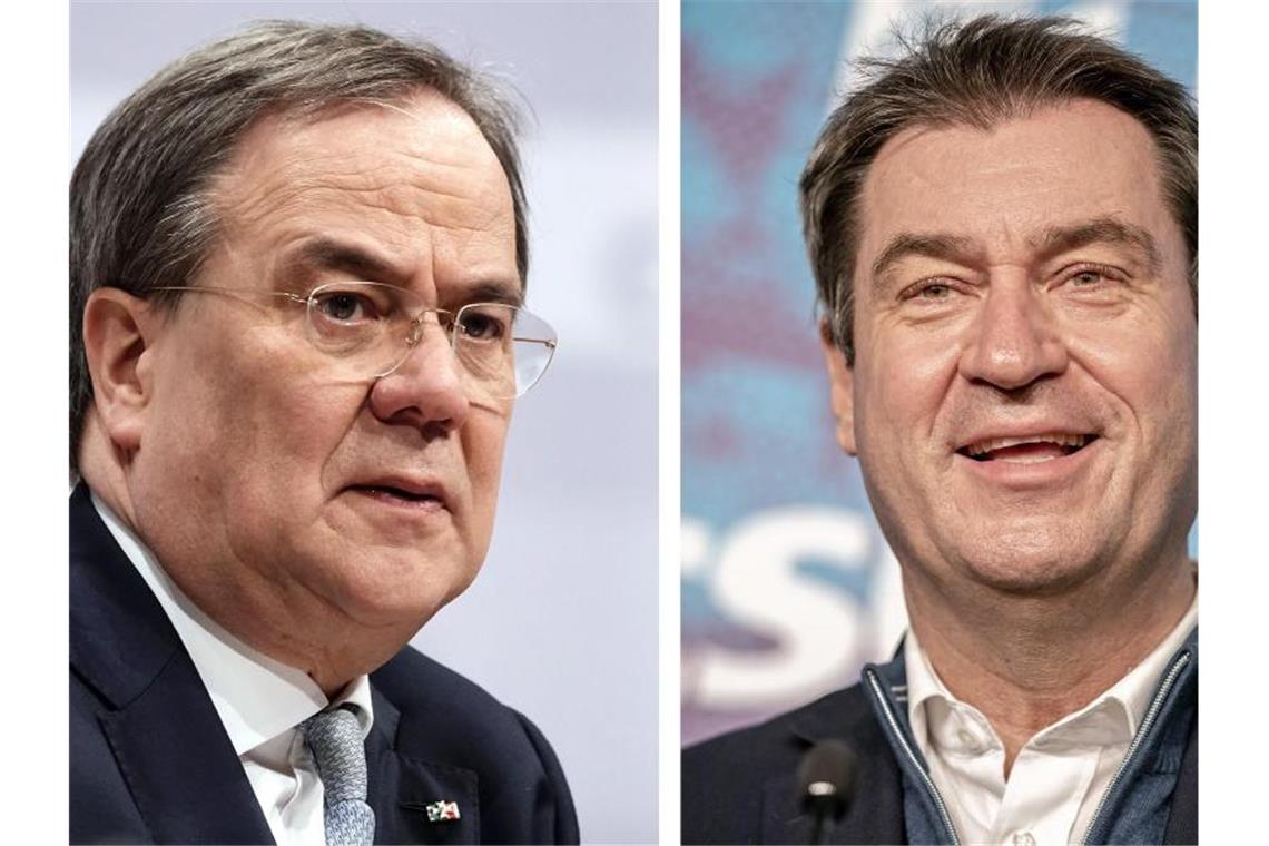 Kanzlerkandidatur: Laschet und Söder in „guten Gesprächen“