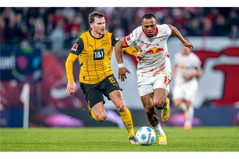 Sowohl der BVB um Pascal Groß (li.) als auch RB Leipzig um