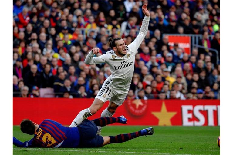 Spaniens Fußball-Klassiker zwischen dem FC Barcelona und Real Madrid findet an diesem Mittwoch statt. Foto: Joan Gosa/XinHua/Archiv