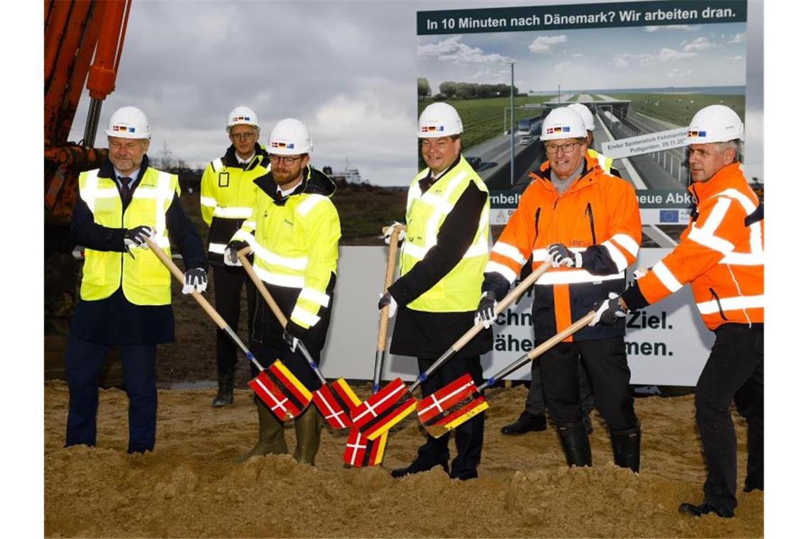 Symbolischer Baustart für Ostseetunnel auf Fehmarn