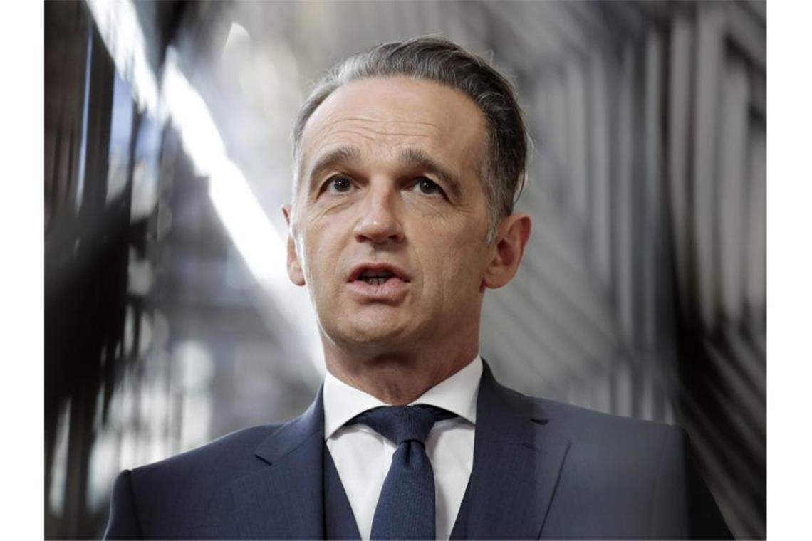 Kabul: USA verstärken Truppen an Flughafen SPD-Außenminister Heiko Maas rechnet damit, dass sich die Taliban an der Regierung in Afghanistan beteiligen und sie dominieren wollen. Foto: Olivier Hoslet/Pool EPA/AP/dpa