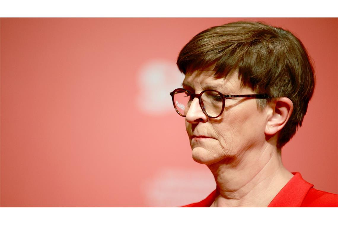 Bayerische SPD-Chefin Endres lobt Esken SPD-Co-Parteichefin Saskia Esken.