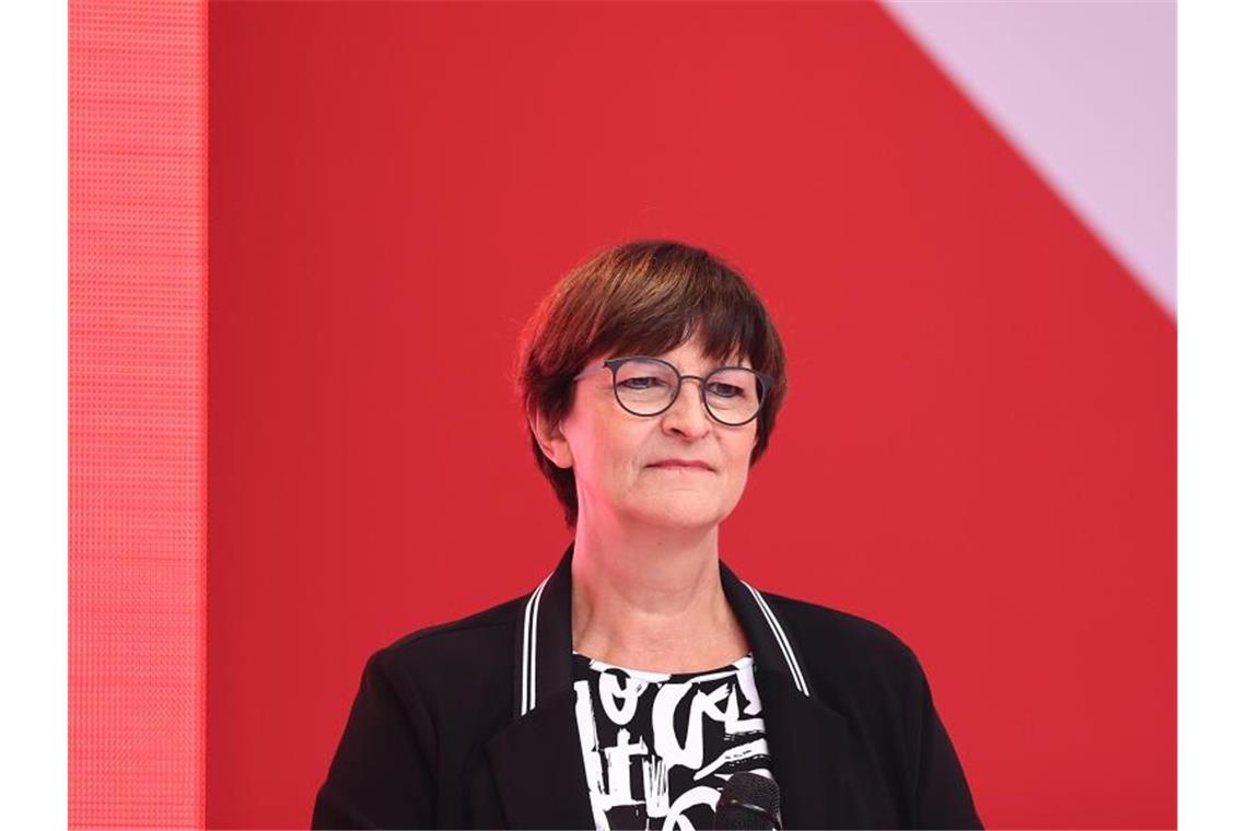 SPD-Chefin Esken: CDU hat keinen Regierungsauftrag