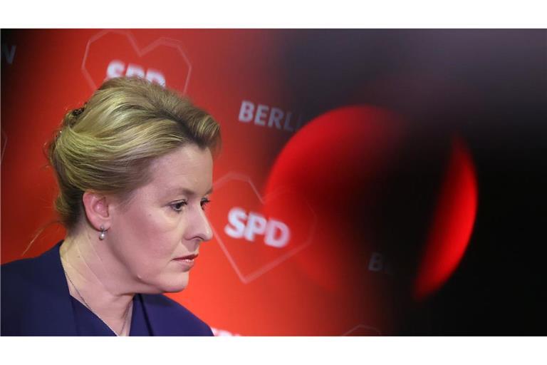 SPD-Politikerin Giffey fordert mehr Wertschätzung und frühe politische Bildung an Schulen. (Archivbild)
