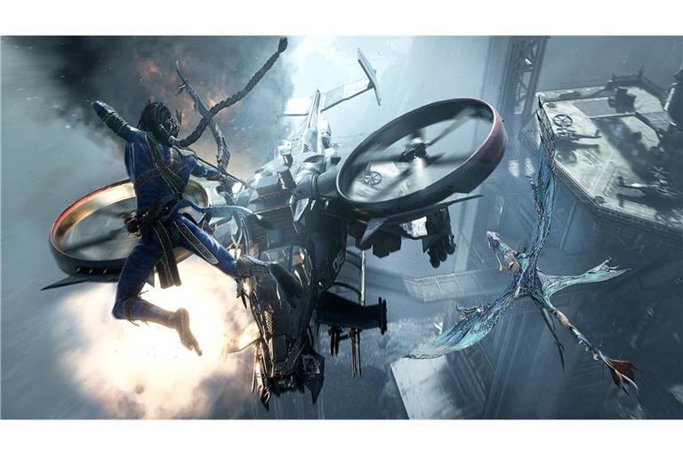 Spektakuläre Dogfights in der Luft spielen in der neuen Erweiterung „From the Ashes“ eine wichtige Rolle.