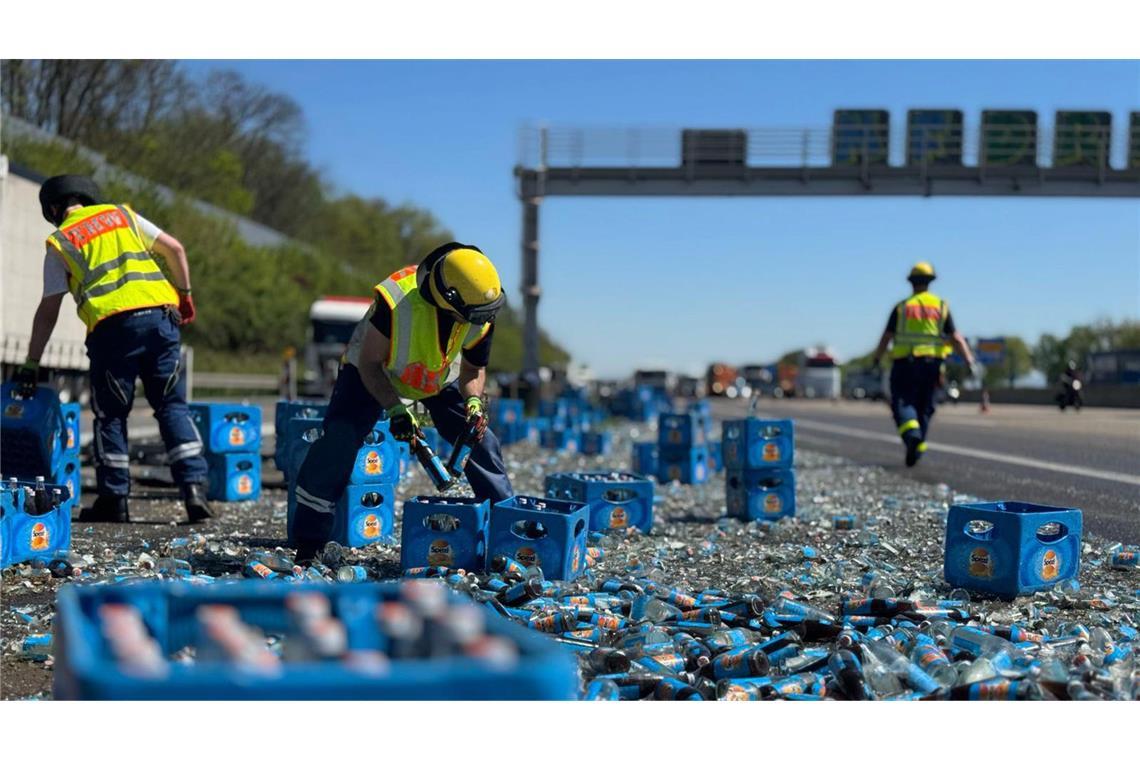 Spezi-Einsatz auf der A8 bei Leonberg (Archiv).