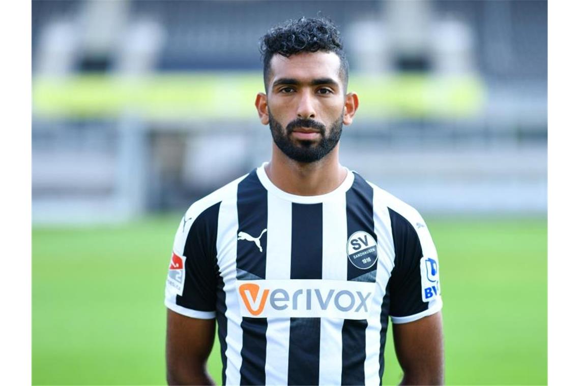Sandhausens Gouaida wechselt zum SV Waldhof Mannheim Spieler Mohamed Gouaida. Foto: Uwe Anspach/Archivbild