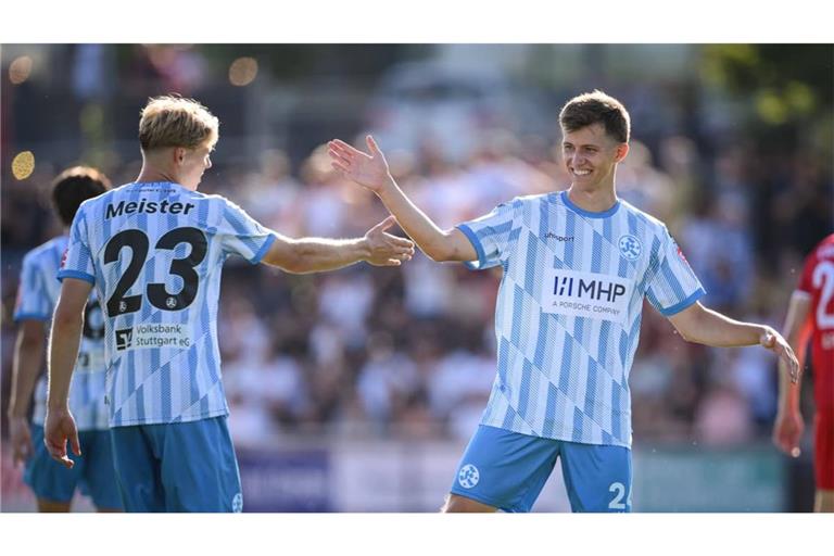 Spieler wie Christoph Meister und Vincent Schwab dürften in Waldstetten von Beginn an zum Einsatz kommen.