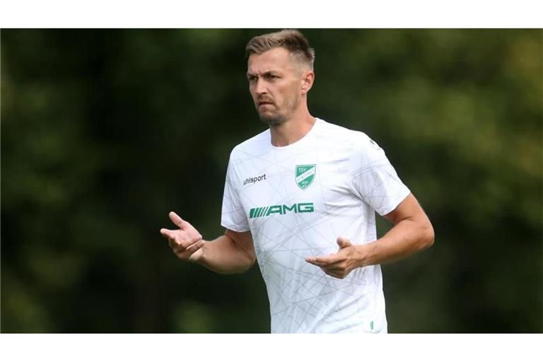 Spielertrainer Dominik Janzer traf für Affalterbach vier Mal ins Schwarze.  