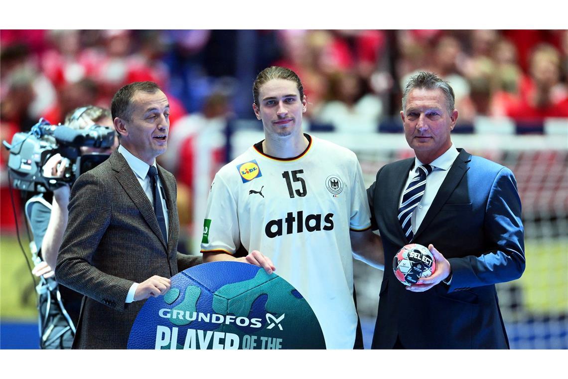 Spielmacher Juri Knorr will auch gegen Kroatien wieder in Bestform sein.