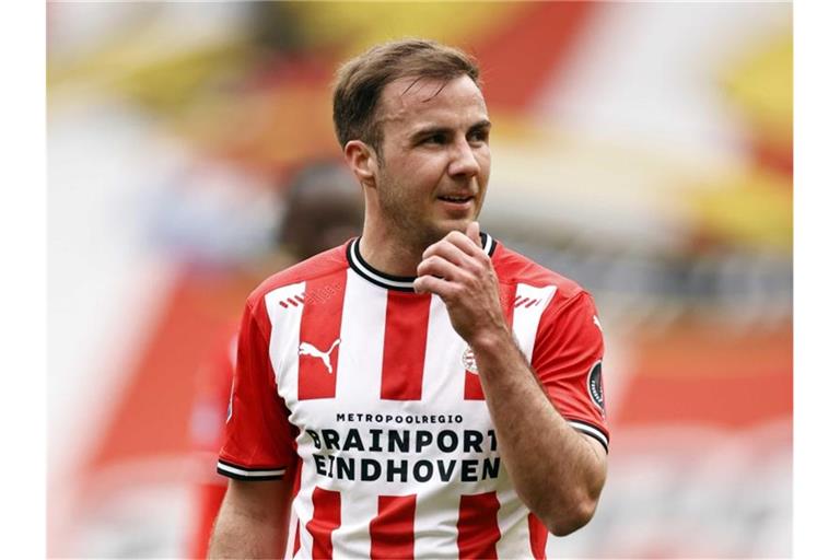 Spielt bei der PSV Eindhoven groß auf: Mario Götze. Foto: Maurice Van Steen/ANP/dpa