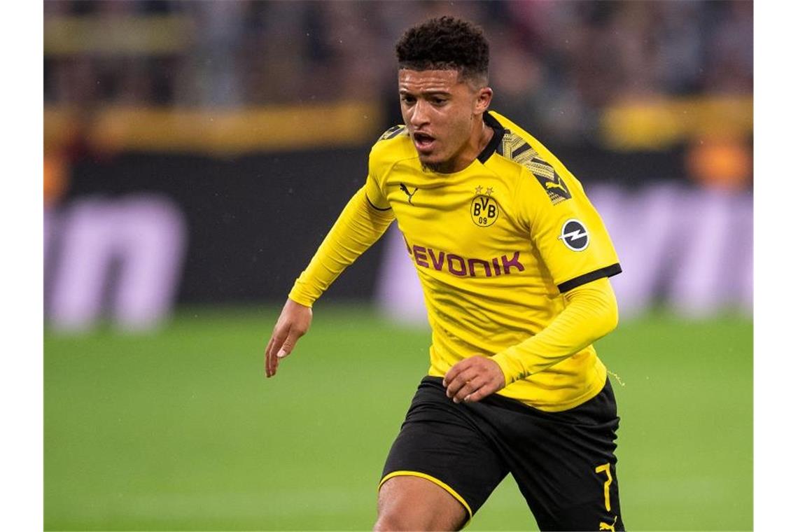Zorc: „Noch keine Entscheidung“ über Sancho-Zukunft Spielt in Dortmund groß auf: Jadon Sancho. Foto: Marius Becker